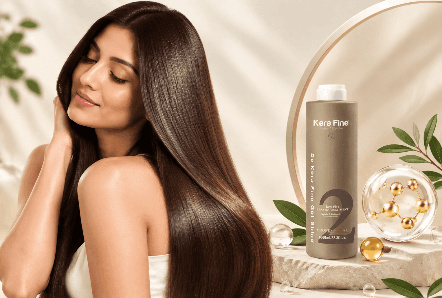 Keratin treatment in India for smooth and manageable hair