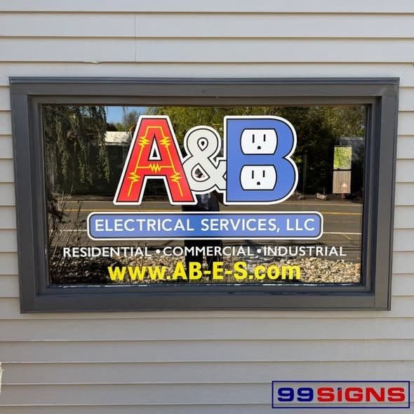 Custom window decals for New Jersey businesses
