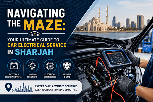 Car electrical service and auto electrical repair in Sharjah