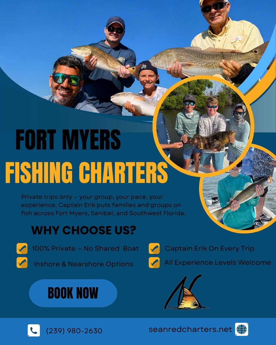 Southwest Florida fishing calendar by season