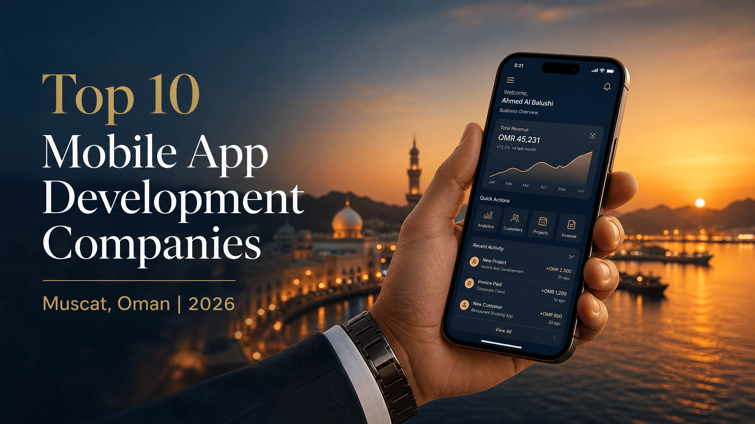 Mobile App Development Company in Muscat
