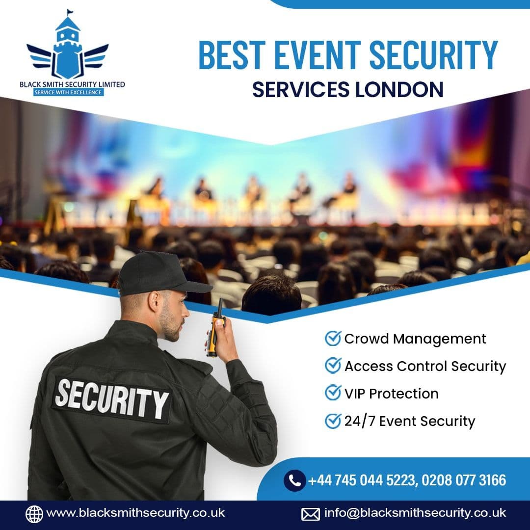 Event Security Service London for Safe Event Management