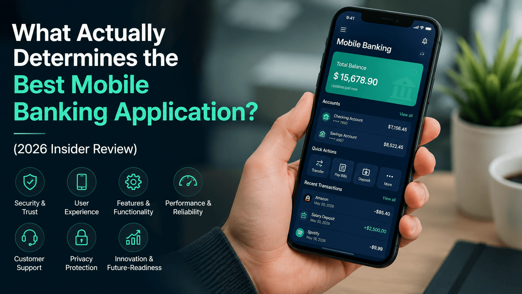 What Actually Makes the Best Mobile Banking Application in 2026?