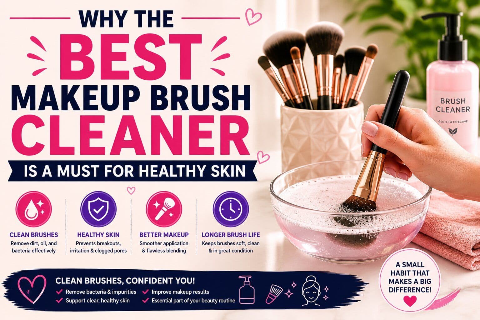 best makeup brush cleaner