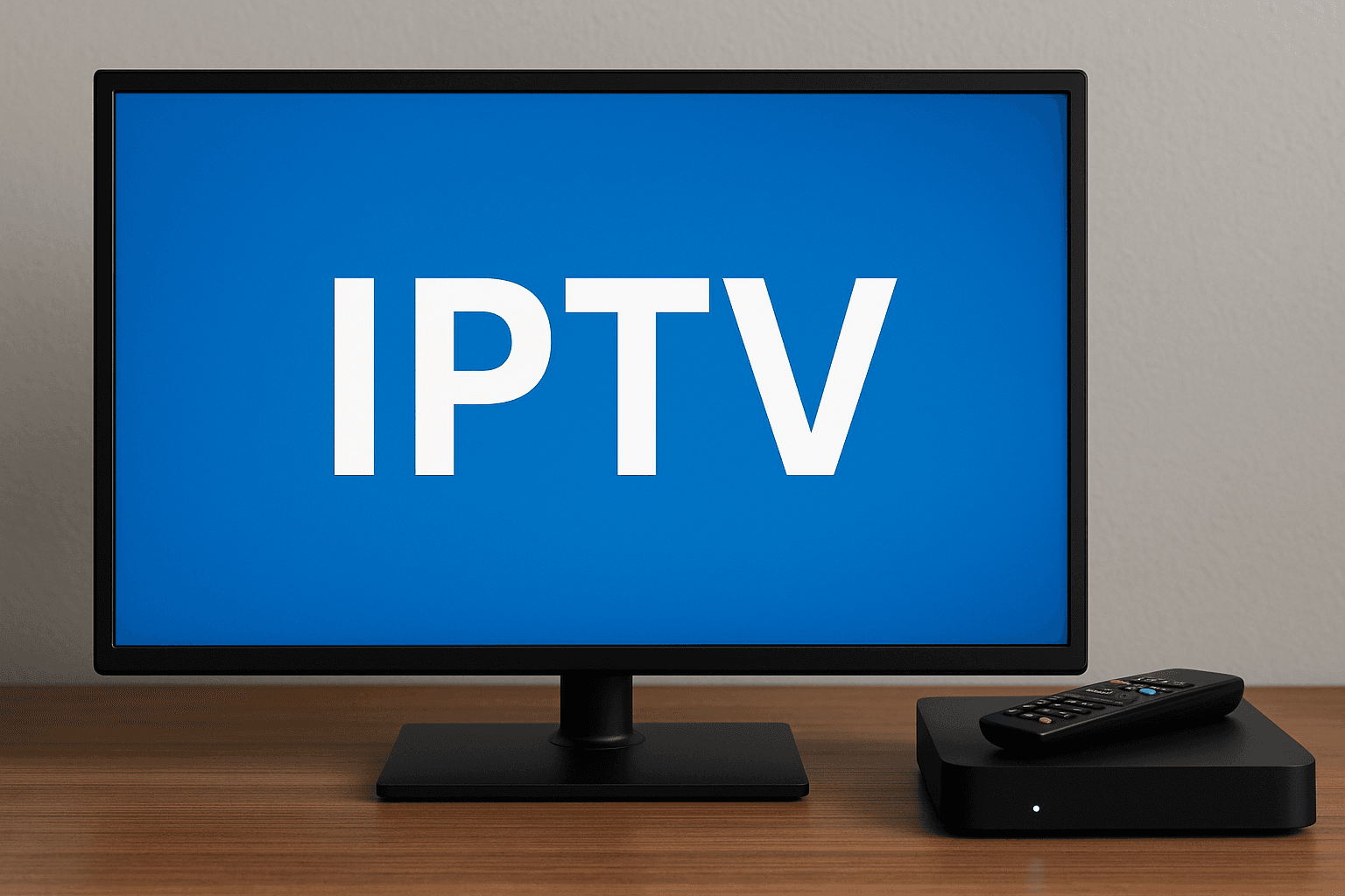 IPTV Norway subscription service displayed on a smart TV